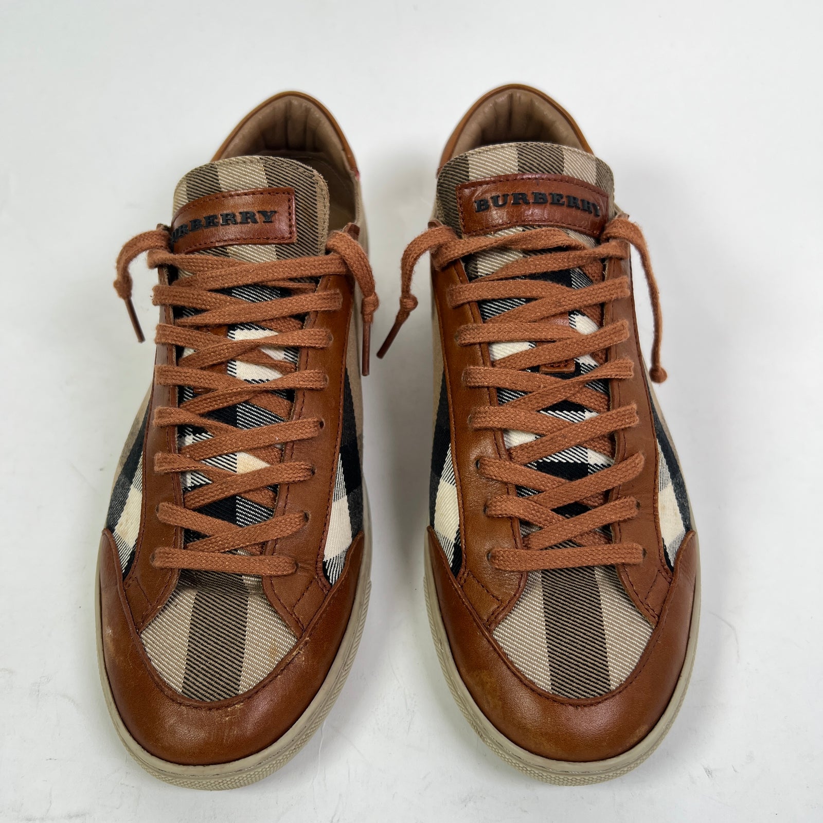 Burberry Check Canvas Low-Top Sneaker