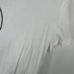 Alexander Mcqueen Smoke Skulls White T-Shirt Size S