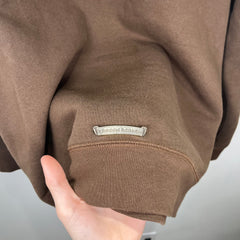 Chrome Hearts Brown 'Slo Ride14' 1/4 Zip Polo Size L