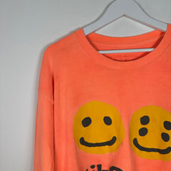 CPFM Orange 'Different' Logo Long-sleeve T-Shirt Size XL