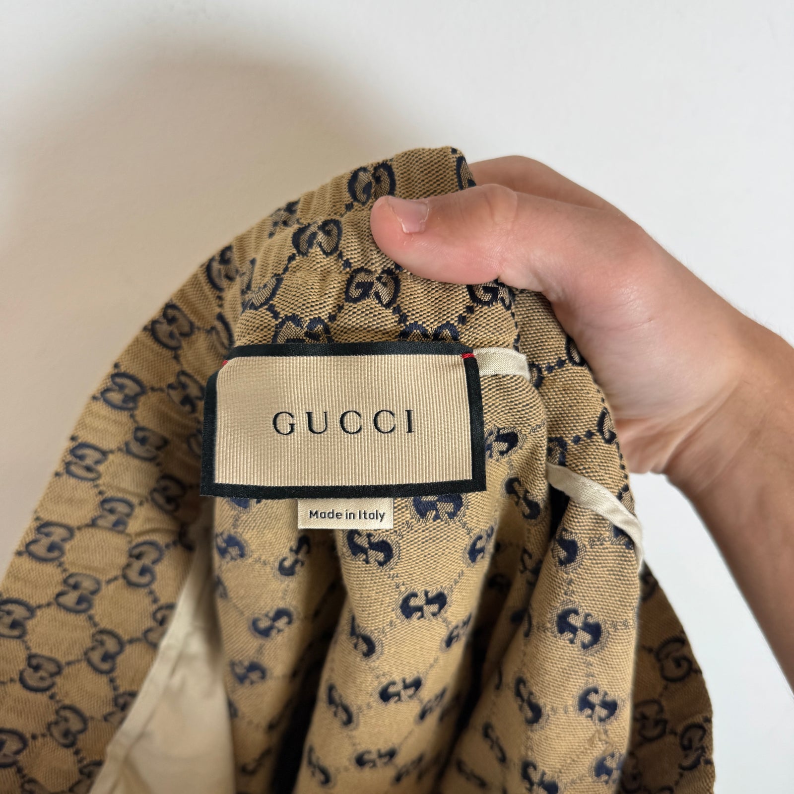 Gucci Beige GG Monogram Canvas Short Size 54