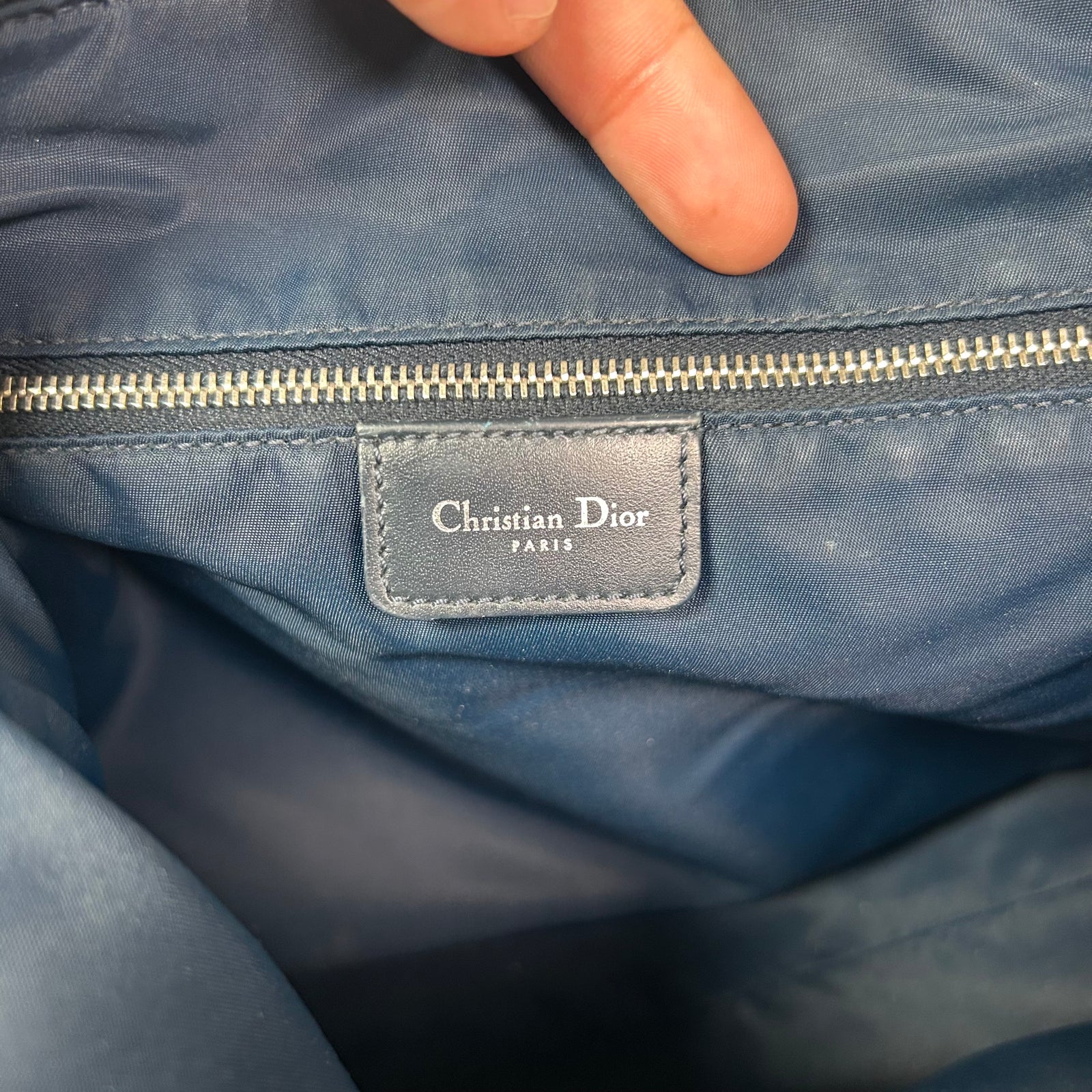 Christian Dior Vintage Diorissimo Trotter Messenger Bag