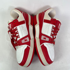 Louis Vuitton Red Monogram LV Trainer