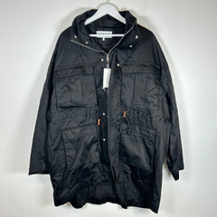 Loewe Black Military Parka Size 50