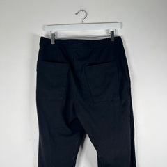 Helmut Lang Cross Button Capri Slacks Size 6