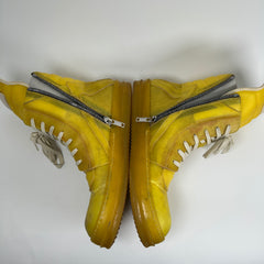 Rick Owens EDFU Lemon Geobaskets Size 45