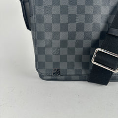Louis Vuitton Graphite Damier District PM Cross Body