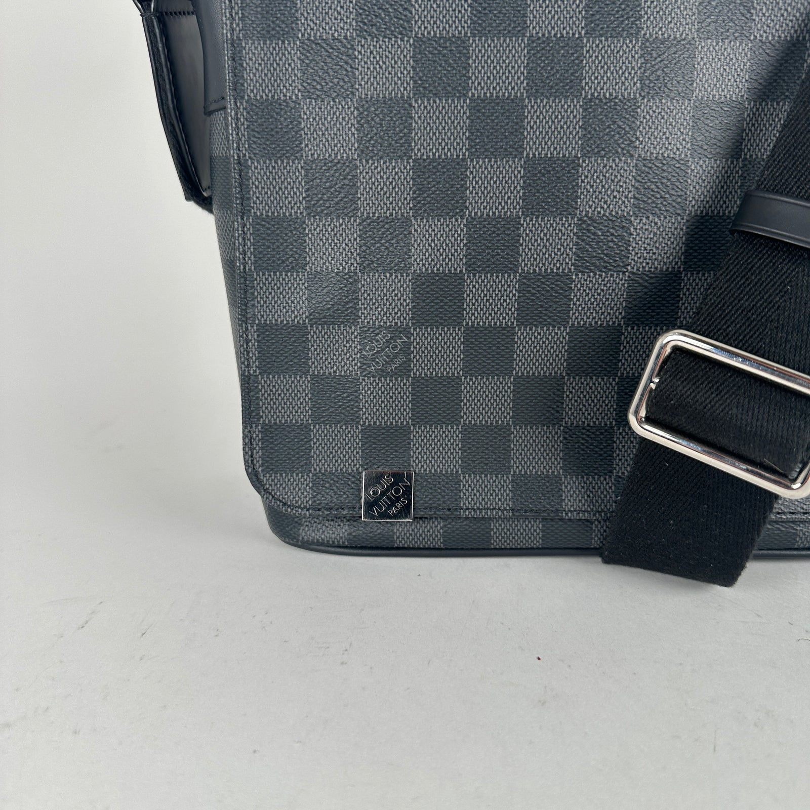 Louis Vuitton Graphite Damier District PM Cross Body