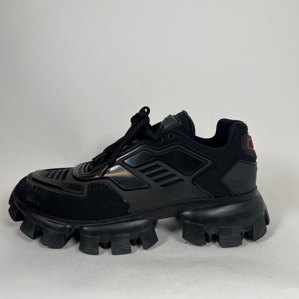 Prada Black Cloudbust Thunder Sneaker Size 10