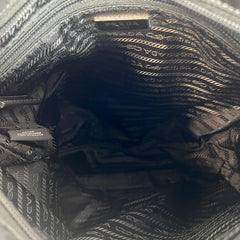 Prada Black Tessuto Nylon Messenger Bag