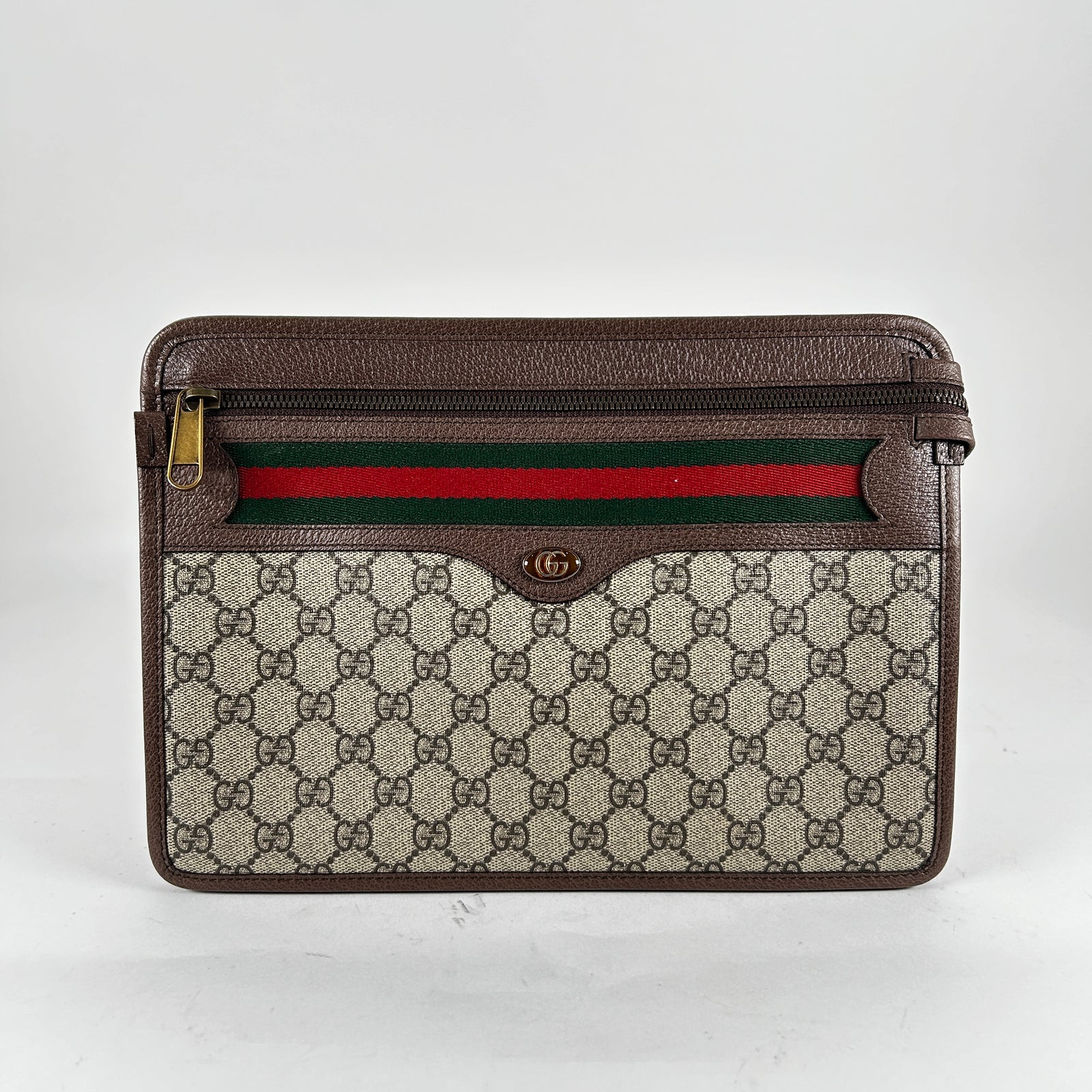 Gucci GG Supreme Ophidia Clutch