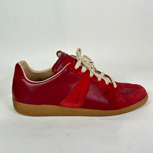 Maison Margiela Burgundy Red Replica Gats Size 45
