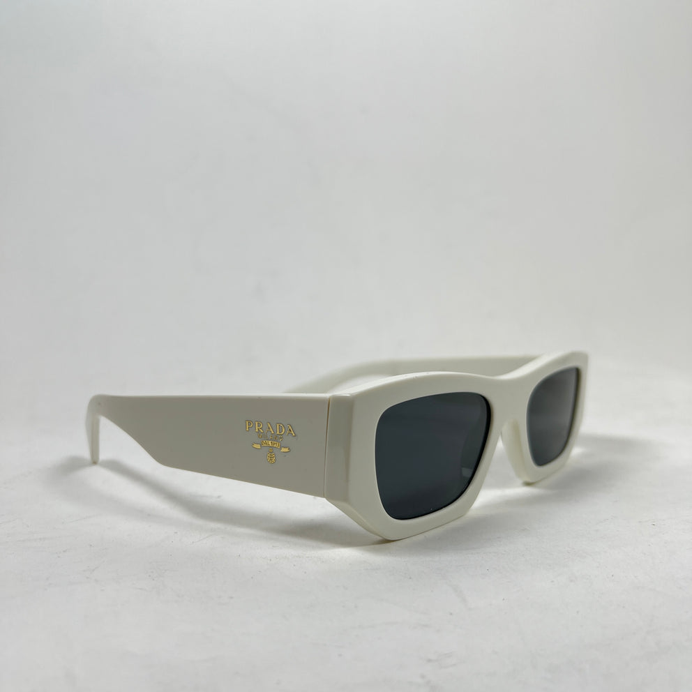 Prada White Symbole Sunglasses