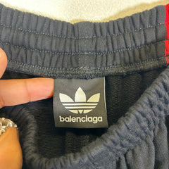 Balenciaga x Adidas Baggy Wide-Leg Sweatpants