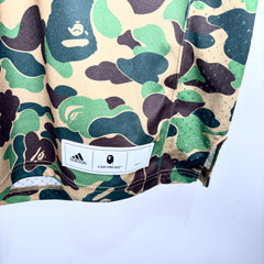 Bape Camo/Gold '93' Football Jersey Size M