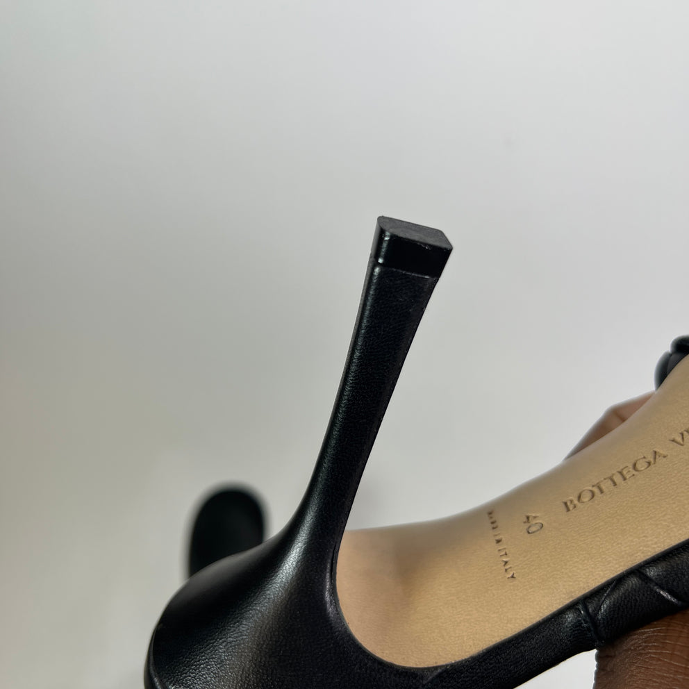 Bottega Veneta Lido Intrecciato Leather Mules