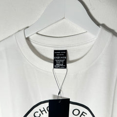 Number (N)ine School of Visual Comedy White T-Shirt Size 3