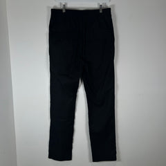 Rick Owens Black Drawstring Cotton Pants Size M