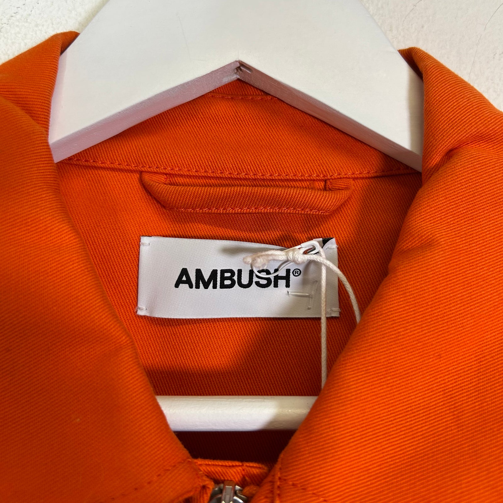 Ambush Striped Zipped Oversized Shirt
