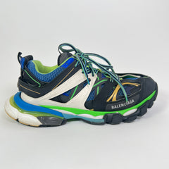 Balenciaga Black/Blue Track Sneaker