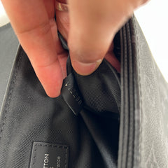 Louis Vuitton Black Monogram District Messenger Bag
