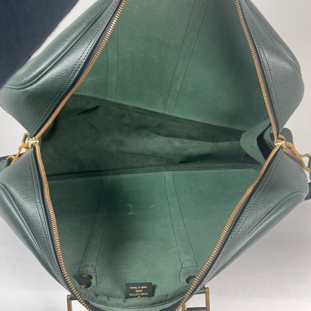 Louis Vuitton Green Boston Kendall Duffle Bag