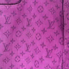 Louis Vuitton Purple Monogram Jeans Size 34