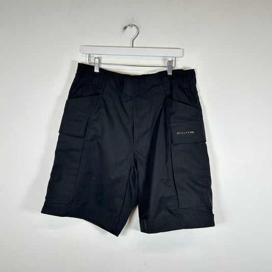 Alyx Black Tactical Cargo Nylon Shorts Size 36