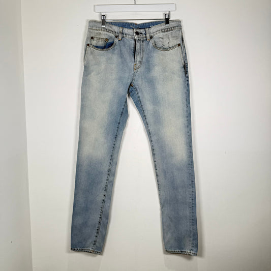 Saint Laurent Lightwash Skinny Jeans Size 31