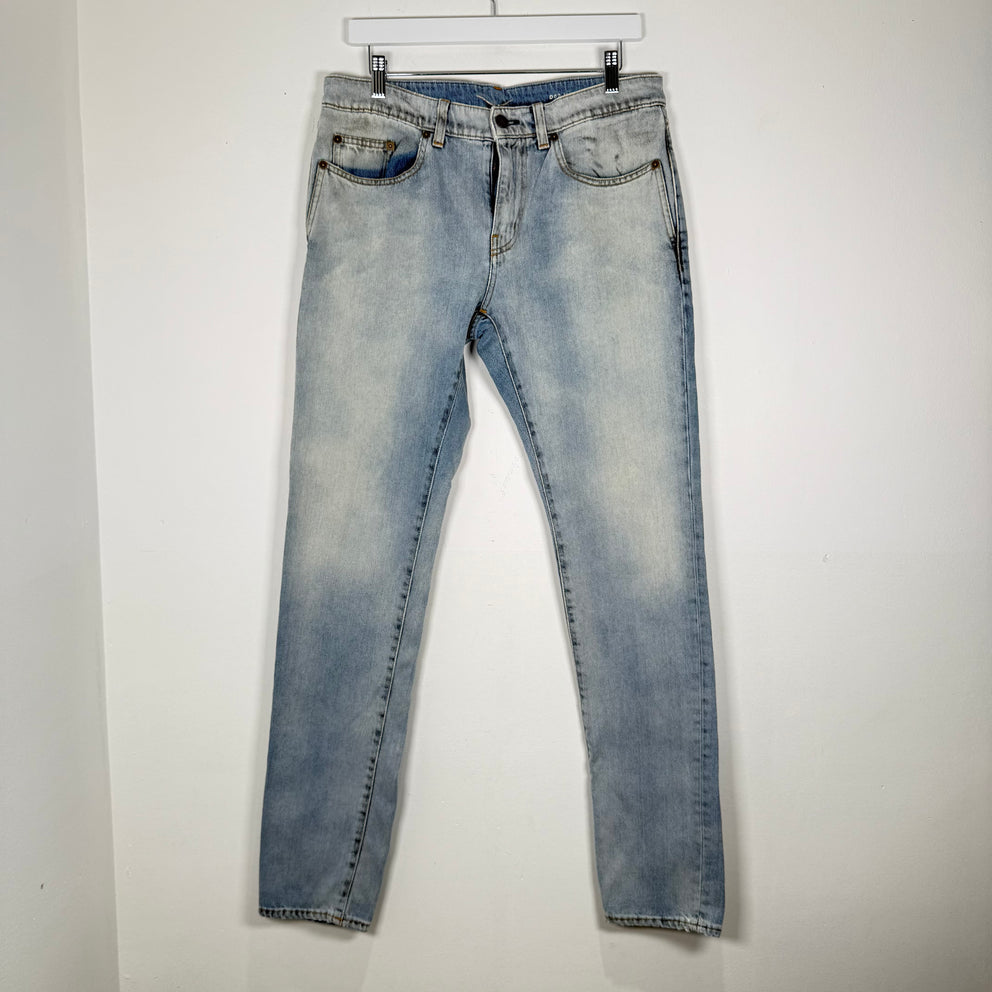 Saint Laurent Lightwash Skinny Jeans Size 31