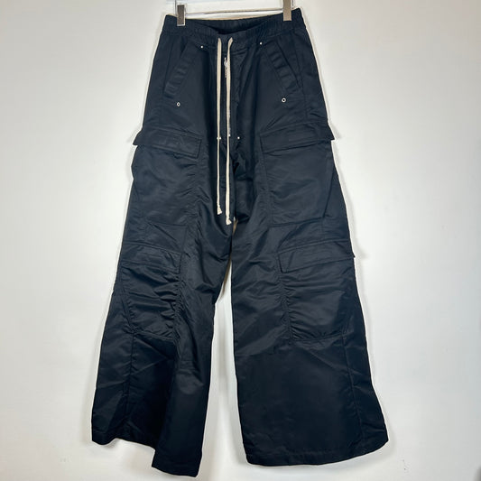 Rick Owens Black Nylon Bela Cargos Size L