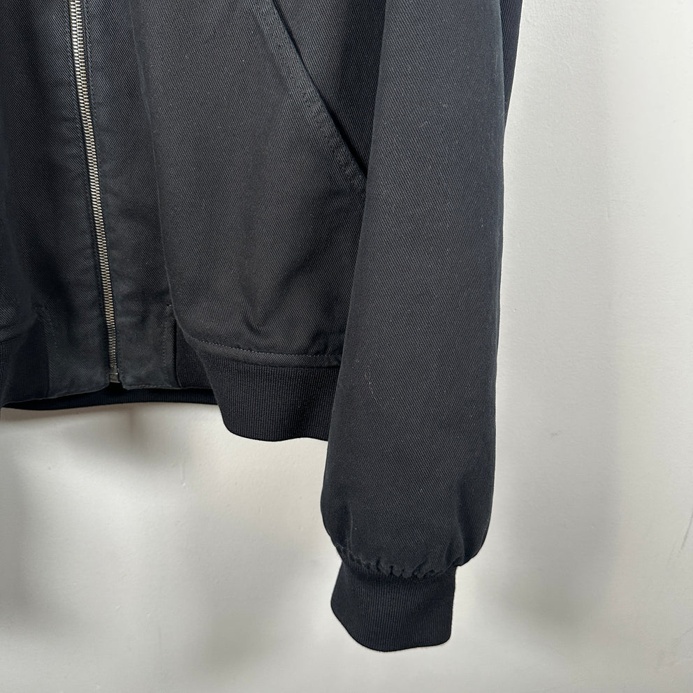 Prada Plaque Logo Hooded Work Jacket