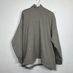 Essentials Grey Back Logo Hoodie Size L