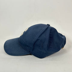 Celine Navy Initial Baseball Cap