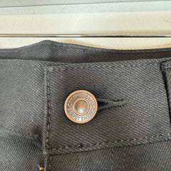 Celine Black Japanese Denim Jeans Size 30