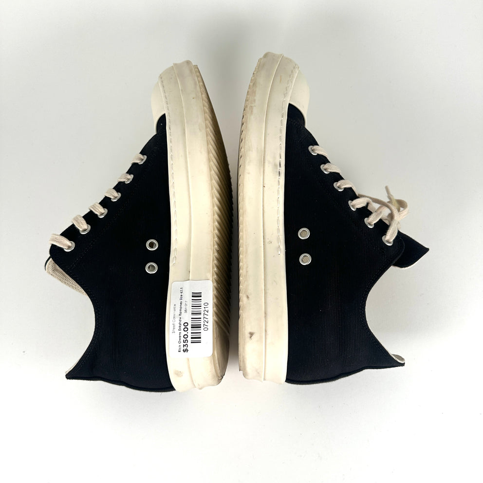 Rick Owens Drkshdw Ramones Size 42.5