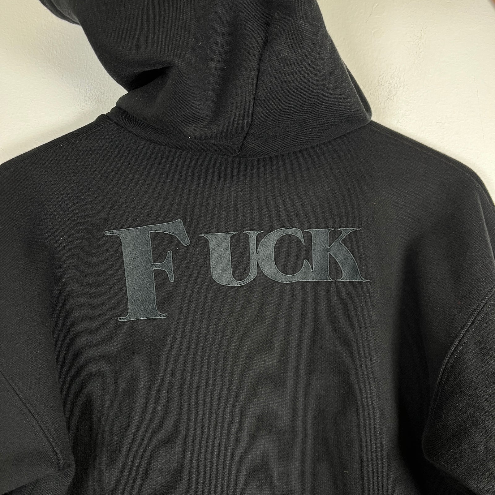 Vetements Black 'I Have A Drinking Problem' Hoodie Size XS