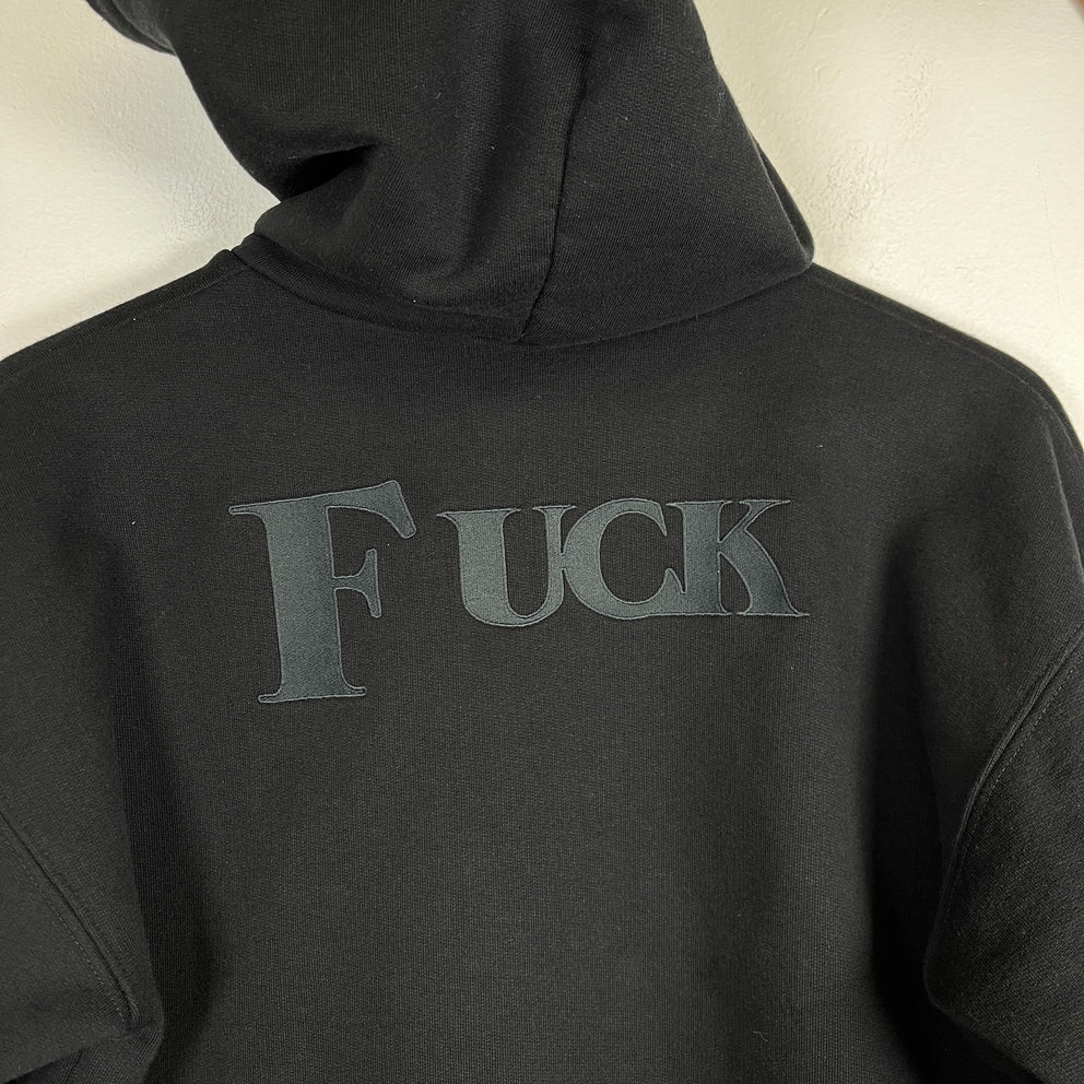 Vetements Black 'I Have A Drinking Problem' Hoodie Size XS