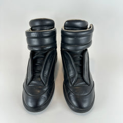 Maison Margiela Re-Edition Black Leather Hightop Futures