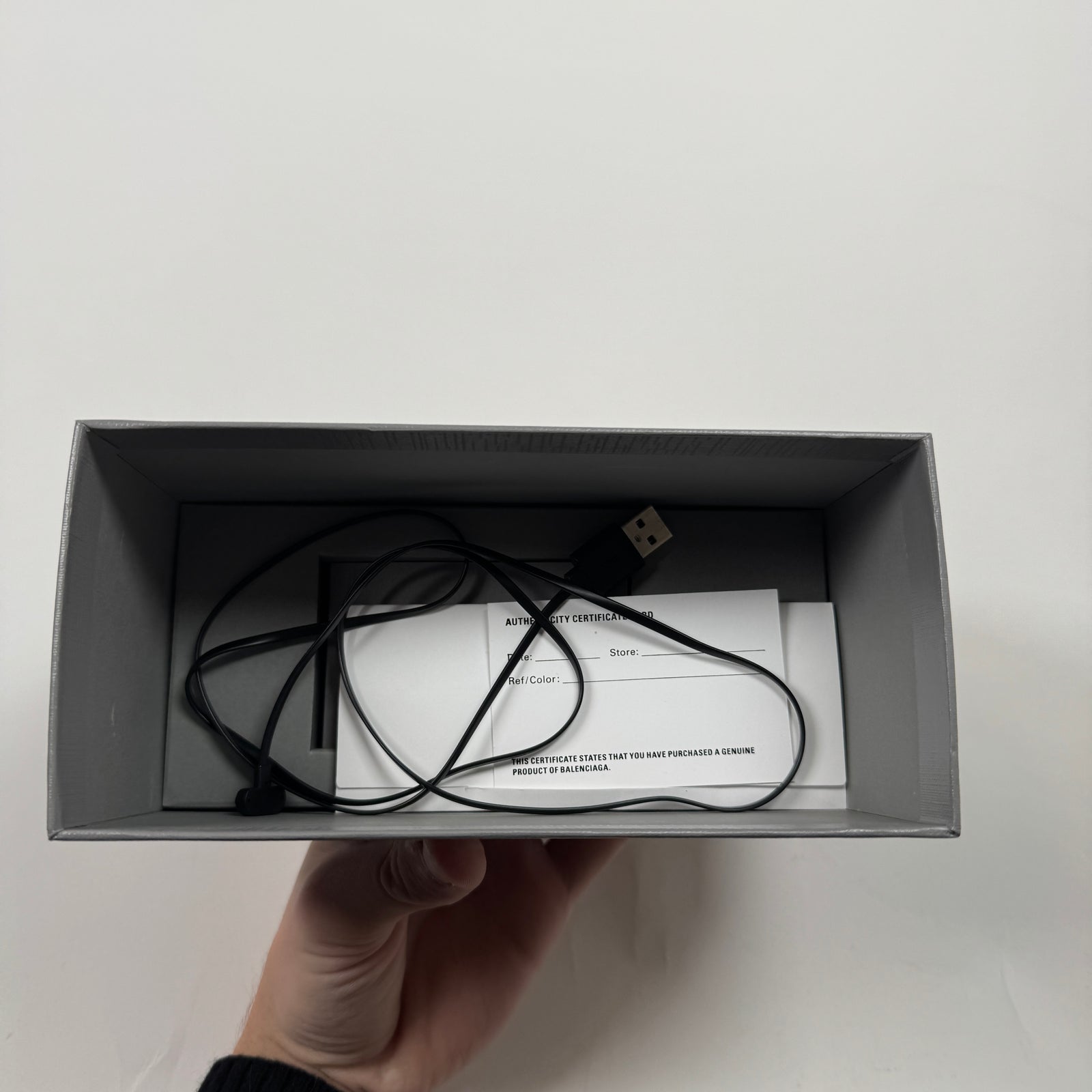 Balenciaga Grey LED Sunglasses