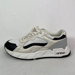 Off-White White/Black Runner-B Sneaker Size 44