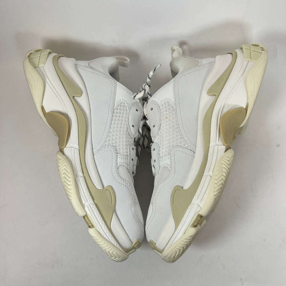 Balenciaga White Triple S Sneaker Size 42