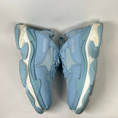 Balenciaga Carolina Blue Triple S Sneaker Size 43