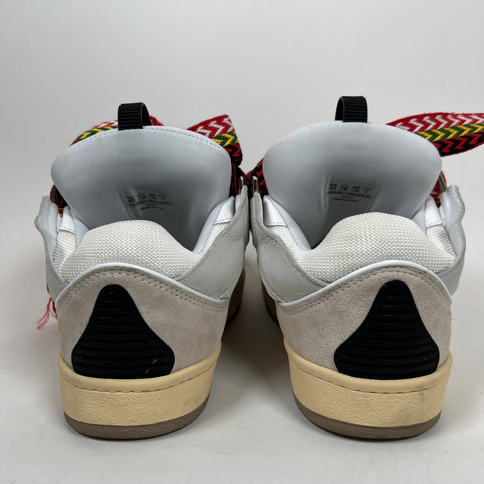 Lanvin White OG Curb Sneaker Size 42