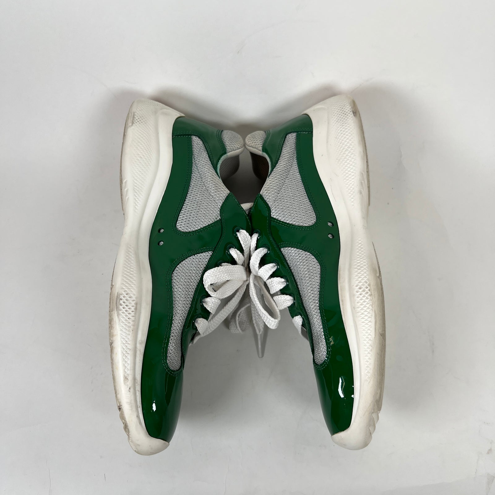 Prada Green America Cups Sneaker Size 8.5