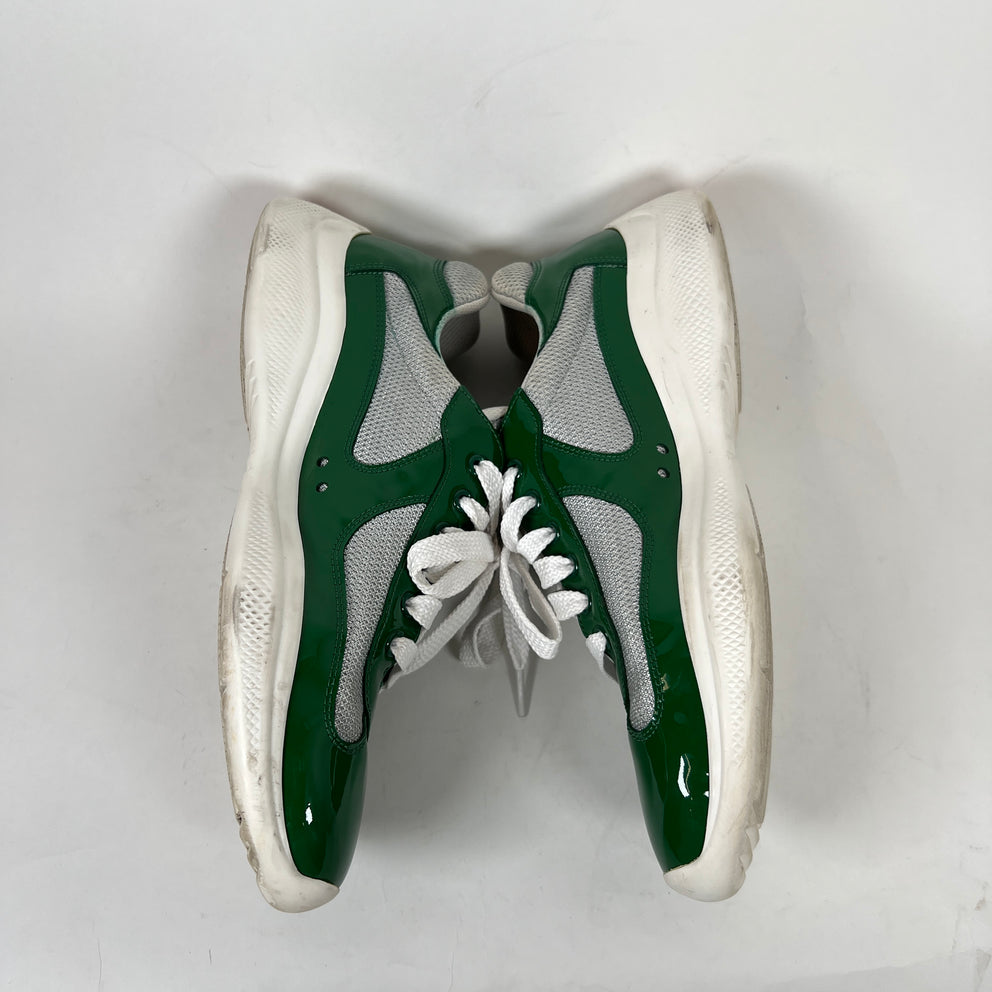 Prada Green America Cups Sneaker Size 8.5