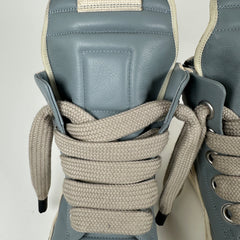 Rick Owens Jumbo Lace Geobasket Pale Blue Size 9