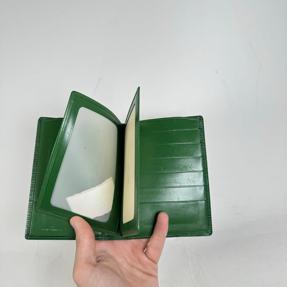 Louis Vuitton Green Epi Leather Wallet