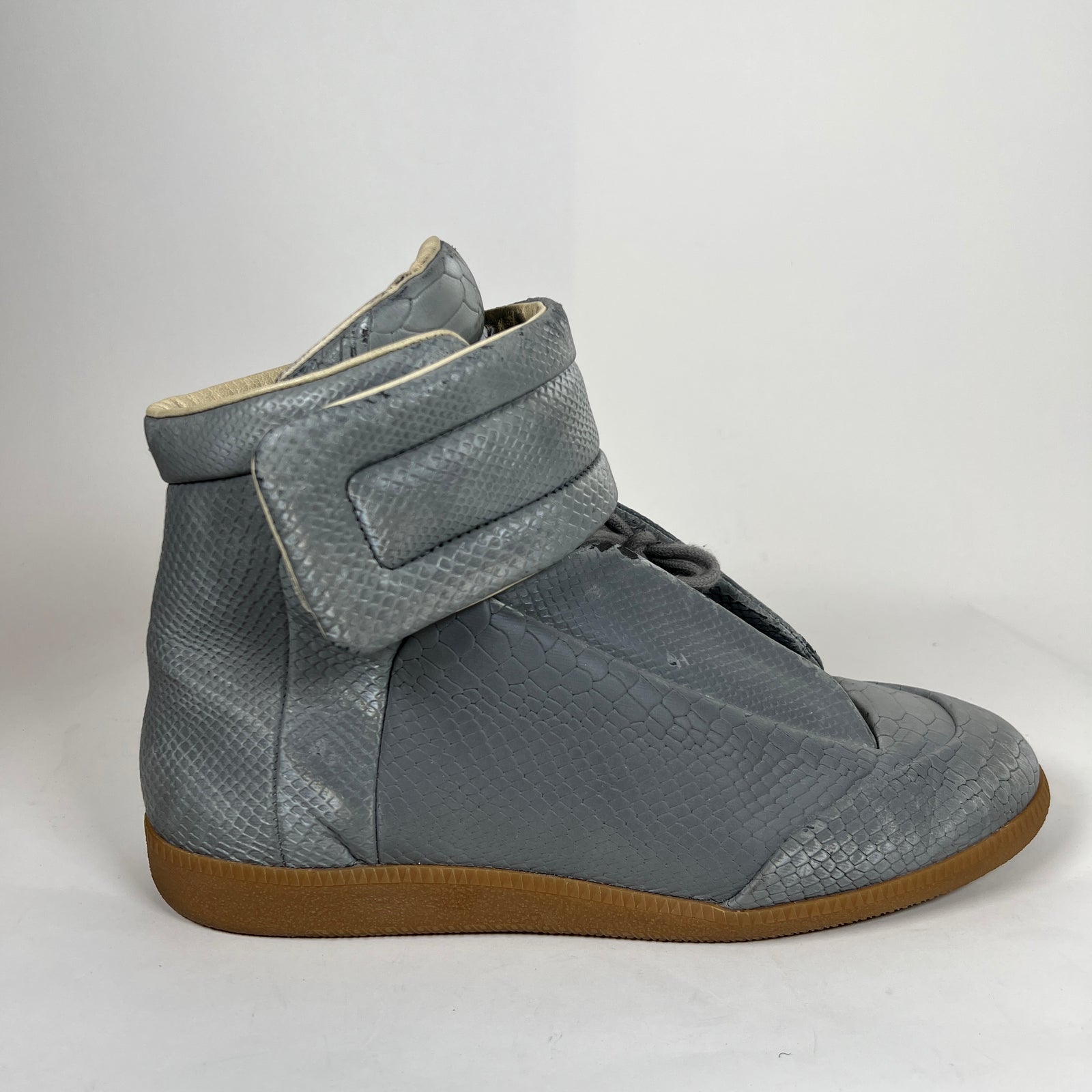 Maison Margiela Grey Python Futures Size 45