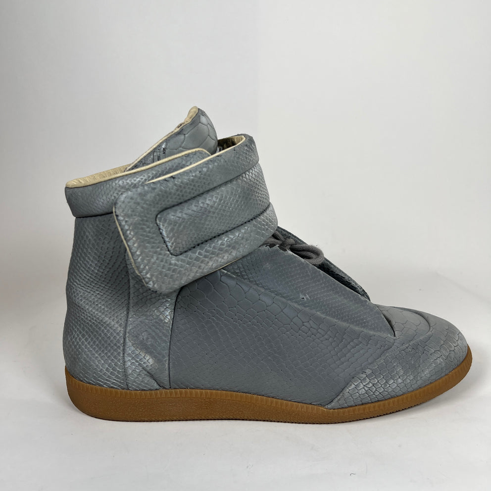 Maison Margiela Grey Python Futures Size 45